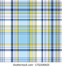 Plaid pattern for print (textile, wrapping, wallpaper). Checkered tartan fabric texture. Symmetric and asymmetric geometric background. EPS10 vector