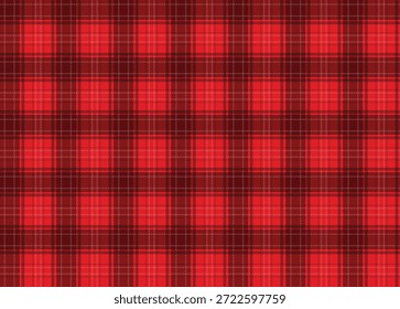 Plaid pattern, red and black,  seamless for textiles and design clothing. Plaid pattern,Tartan pattern,colored seamless plaid tartan pattern for fabric design . Christmas checked pattern.