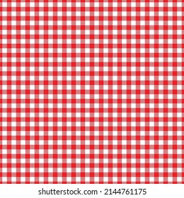 Plaid Pattern Red White Background Patten Stock Vector (Royalty Free ...