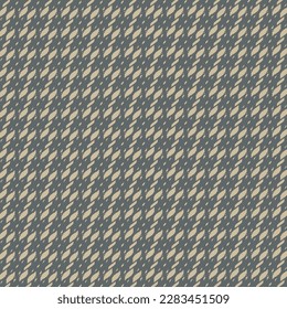 Plaid pattern replaced with parallelograms. Tweed fabric texture. Detail, woolen blanket or something similar. Abstract vector.