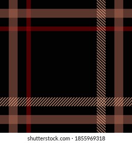 plaid pattern for scarf and textile print. Silk scarf design. vector background