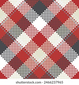 Patrón de cuadros sin costuras. Patrón de cuadros de comprobación Abstractas sin costuras. Conjunto de Vector de ilustración de tartán para bufanda, manta, otra impresión moderna de la tela de Festiva de otoño de primavera verano de invierno.