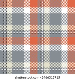 Plaid Pattern Seamless. Abstract Check Plaid Pattern Seamless. Tartan Illustration Vector Set for Scarf, Blanket, Other Modern Spring Summer Autumn Winter Holiday Fabric Print.