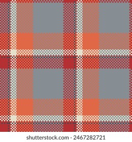 Plaid Pattern Seamless. Abstract Check Plaid Pattern Seamless. Tartan Illustration Vector Set for Scarf, Blanket, Other Modern Spring Summer Autumn Winter Holiday Fabric Print.