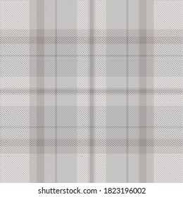 Plaid-Muster nahtlos. Überprüfen Sie die Textur des Stoffes. Streifen, quadratischer Hintergrund. Vektor Textil Design Tartan.