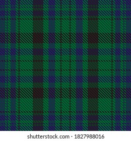 Plaid pattern seamless. Check fabric texture. Stripe square background. Vector textile design tartan.