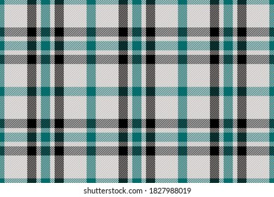 Plaid-Muster nahtlos. Überprüfen Sie die Textur des Stoffes. Streifen, quadratischer Hintergrund. Vektor Textil Design Tartan.