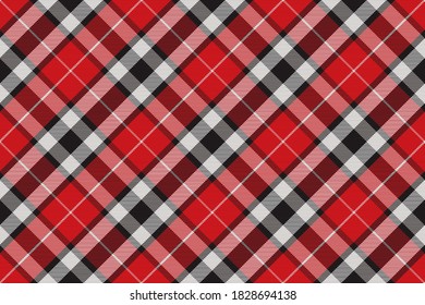 Plaid pattern seamless. Check fabric texture. Stripe square background. Vector textile design tartan.