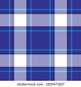 Plaid pattern seamless. Check fabric texture. Stripe square background. Tartan vector textile design.