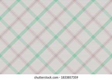 Plaid-Muster nahtlos. Überprüfen Sie die Textur des Stoffes. Streifen, quadratischer Hintergrund. Vektor Textil Design Tartan.