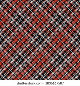 Plaid pattern seamless. Check fabric texture. Stripe square background. Vector textile design tartan.