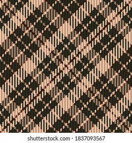 Plaid pattern seamless. Check fabric texture. Stripe square background. Vector textile design tartan.