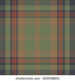 Plaid pattern seamless. Check fabric texture. Stripe square background. Vector textile design tartan.