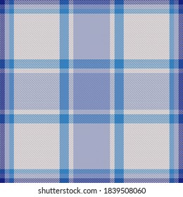 Plaid pattern seamless. Check fabric texture. Stripe square background. Vector textile design tartan.