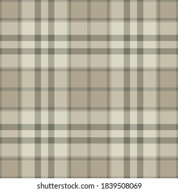 Plaid pattern seamless. Check fabric texture. Stripe square background. Tartan vector textile design.