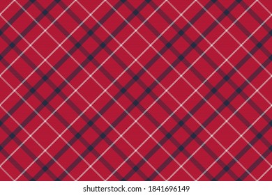 Plaid pattern seamless. Check fabric texture. Stripe square background. Vector textile design tartan.