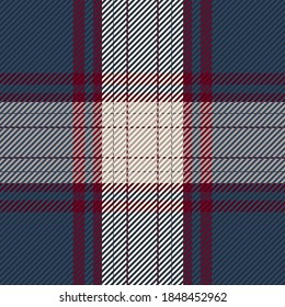 Plaid pattern seamless. Check fabric texture. Stripe square background. Vector textile design tartan.