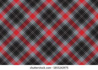 Plaid-Muster nahtlos. Überprüfen Sie die Textur des Stoffes. Streifen, quadratischer Hintergrund. Vectortextil-Design-Tartan