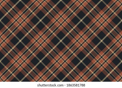 Plaid pattern seamless. Check fabric texture. Stripe square background. Vector textile design tartan.