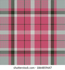 Plaid pattern seamless. Check fabric texture. Stripe square background. Vector textile design tartan.