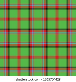 Plaid pattern seamless. Check fabric texture. Stripe square background. Tartan vector textile design.