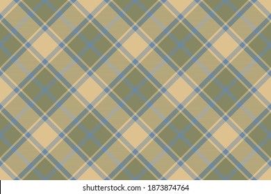 Plaid-Muster nahtlos. Überprüfen Sie die Textur des Stoffes. Streifen, quadratischer Hintergrund. Vectortextil-Design-Tartan
