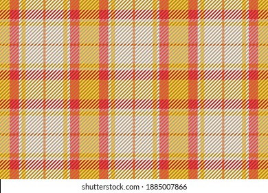 Plaid pattern seamless. Check fabric texture. Stripe square background. Vector textile design tartan.