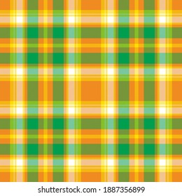 Plaid-Muster nahtlos. Überprüfen Sie die Textur des Stoffes. Streifen, quadratischer Hintergrund. Tartan Vektor Textil-Design.