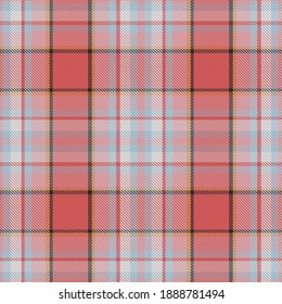 Plaid pattern seamless. Check fabric texture. Stripe square background. Vector textile design tartan.