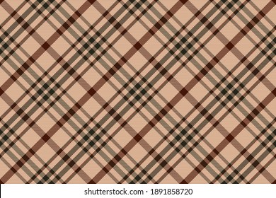 Plaid pattern seamless. Check fabric texture. Stripe square background. Vector textile design tartan.