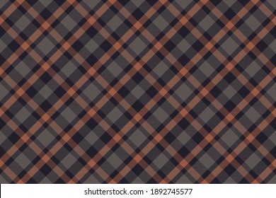 Plaid pattern seamless. Check fabric texture. Stripe square background. Vector textile design tartan.