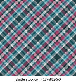Plaid pattern seamless. Check fabric texture. Stripe square background. Vector textile design tartan.