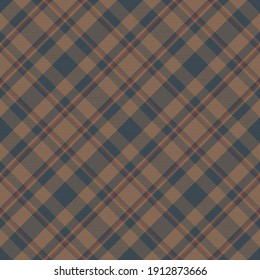 Plaid pattern seamless. Check fabric texture. Stripe square background. Vector textile design tartan.