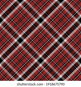 Plaid pattern seamless. Check fabric texture. Stripe square background. Vector textile design tartan.