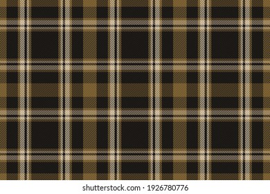 El patrón de plástico es impecable. Comprobar la textura de tela. Fondo cuadrado de banda. Tartán de diseño vectorial textil.