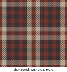 Plaid pattern seamless. Check fabric texture. Stripe square background. Vector textile design tartan.