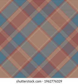 Plaid pattern seamless. Check fabric texture. Stripe square background. Vector textile design tartan.