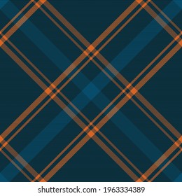 Plaid pattern seamless. Check fabric texture. Stripe square background. Vector textile design tartan.