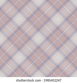 Plaid-Muster nahtlos. Überprüfen Sie die Textur des Stoffes. Streifen, quadratischer Hintergrund. Vektor Textil Design Tartan.