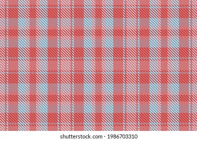 Plaid pattern seamless. Check fabric texture. Stripe square background. Vector textile design tartan.