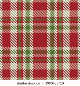 Plaid pattern seamless. Check fabric texture. Stripe square background. Vector textile design tartan.