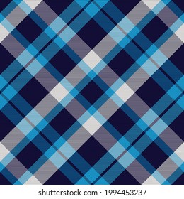 Plaid pattern seamless. Check fabric texture. Stripe square background. Vector textile design tartan.