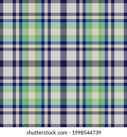 Plaid pattern seamless. Check fabric texture. Stripe square background. Vector textile design tartan.