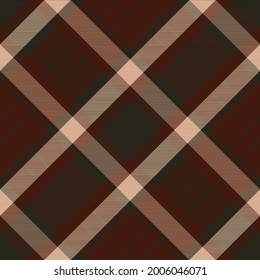 Plaid pattern seamless. Check fabric texture. Stripe square background. Vector textile design tartan.