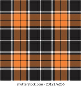 Plaid-Muster nahtlos. Überprüfen Sie die Textur des Stoffes. Streifen, quadratischer Hintergrund. Tartan Vektor Textil-Design.