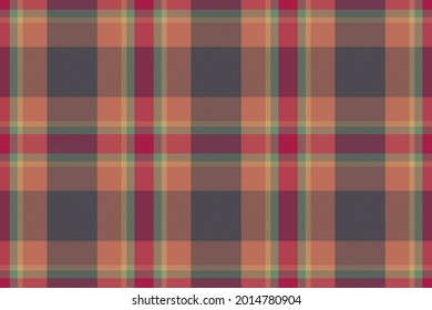 Plaid pattern seamless. Check fabric texture. Stripe square background. Vector textile design tartan.