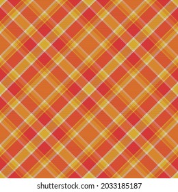El patrón de plástico es impecable. Comprobar la textura de tela. Fondo cuadrado de banda. Tartán de diseño vectorial textil.