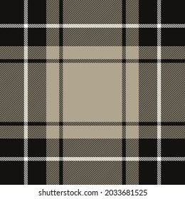 Plaid pattern seamless. Check fabric texture. Stripe square background. Vector textile tartan design.