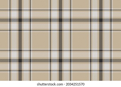 Plaid pattern seamless. Check fabric texture. Stripe square background. Vector textile design tartan.