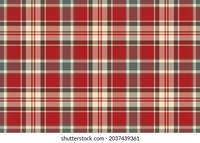 Plaid-Muster nahtlos. Überprüfen Sie die Textur des Stoffes. Streifen, quadratischer Hintergrund. Vektortextil-Design. Tartan-Hintergrund.